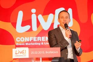 GERMANY – Vok Dams Keynote at Live! Conference 2015 in Bratislava vokdams
