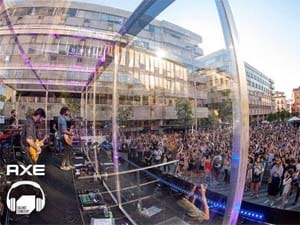 SPAIN - Axe celebrates European Music Day with a silent concert axe