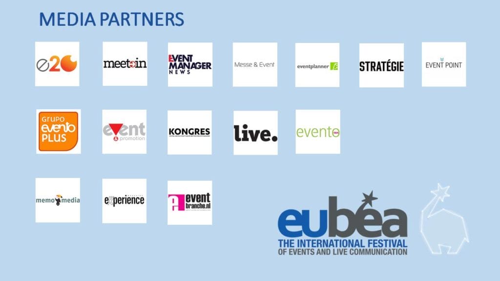 Press Award: even the Media has its say at EuBea 2015. Rendezvous in Seville! MEDIA PARTNERS