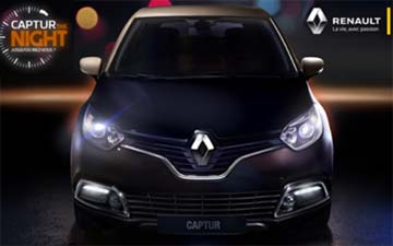 FRANCE - Magic Garden "captured the night" with Renault renault