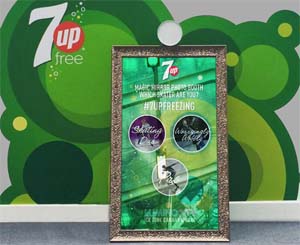 UK - Noonah brings 7upFree photo experience to Canary Wharf 7upfree