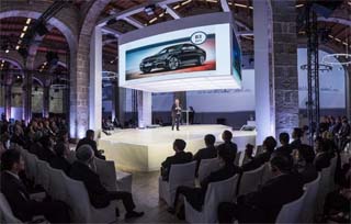SPAIN - Technology and team work for the convention of BMW in Barcelona bmw