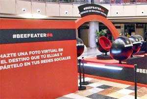 SPAIN - BeefeaterXO sensory experience turns into a roadshow thanks to virtual reality beefeater