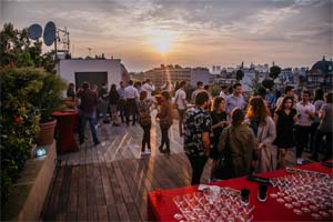 FRANCE - Magic Garden accompanies Bordeau Chesnel for its Apérôtrement in Lyon aperotrement