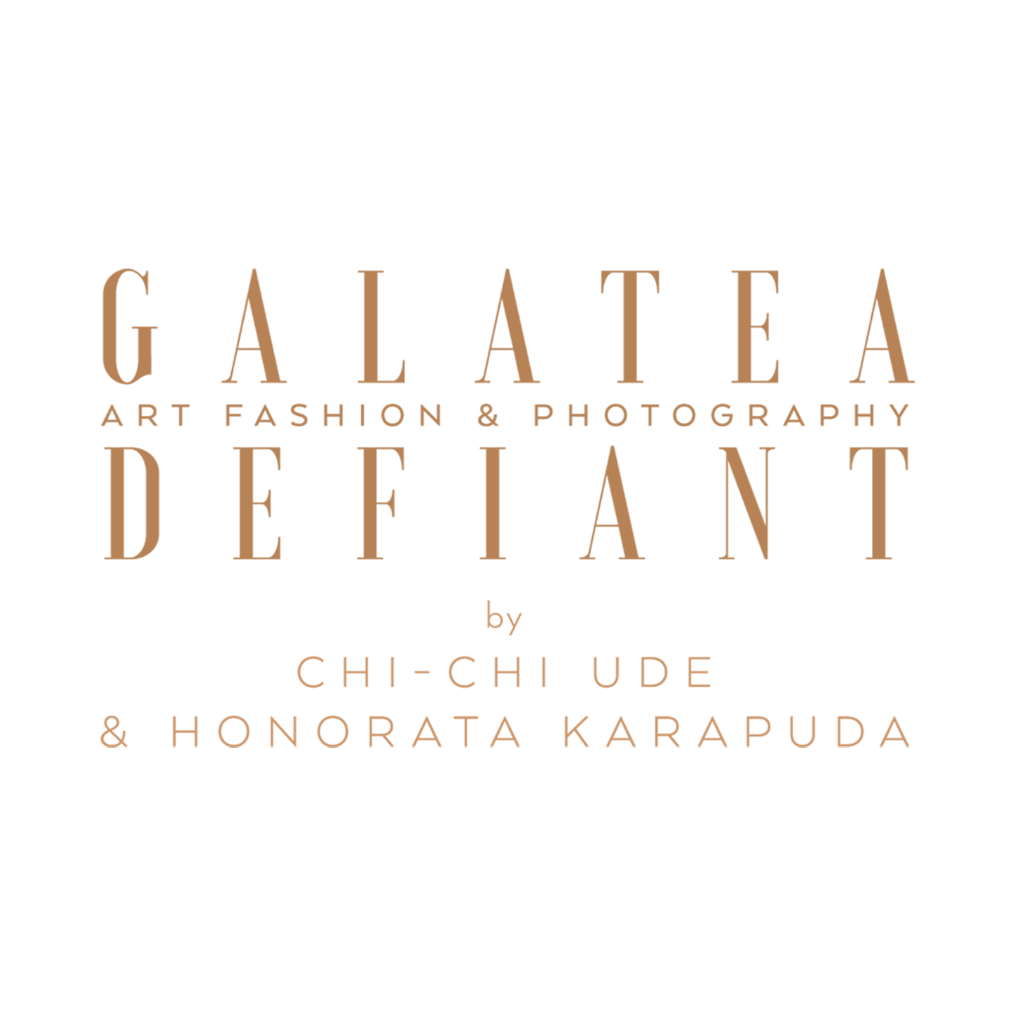 Galatea Zbuntowana/ Galatea Defiant exhibition by photographer Honorata Karapuda and fashion designer Chi-Chi Ude